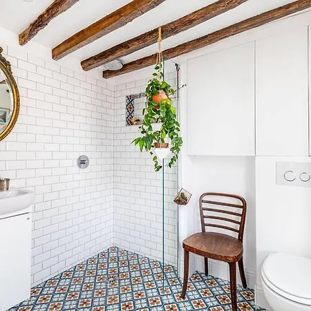 Daire Guestready - Rustic Serenity Near Louvre Museum Paris